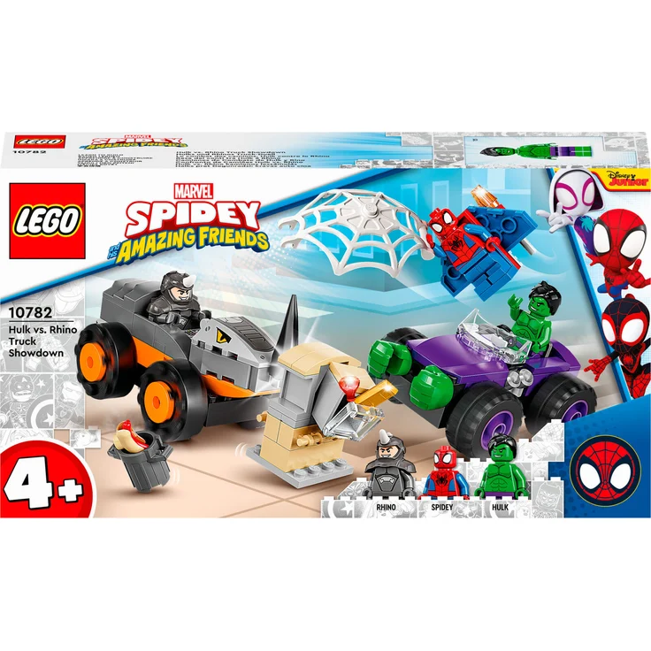 LEGO Spider-Man 10782 'Hulks und Rhinos Monster Truck-Duell', 110 Teile, ab 4 Jahren – Bild 7