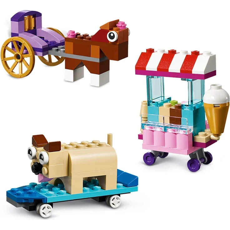 LEGO Classic 10715 'Kreativ-Bauset Fahrzeuge', 442 Teile, ab 4 Jahren, zahlreiche Baumöglichkeiten – Bild 3