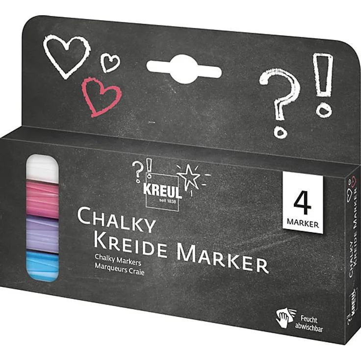 Kreul Chalky Kreidemarker 4er Set