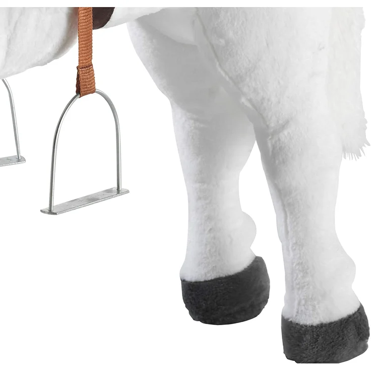 Heunec (736078) 'Bibi & Tina Stehpferd "Sabrina"', 75 cm, ab 3 Jahren, bis 100 kg belastbar, weiß – Bild 4