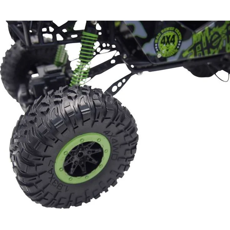 Amewi 22217 Crazy Crawler "Green" 4WD RTR 1:10 Rock Crawler, inklusive Batterie und Ladegerät – Bild 3