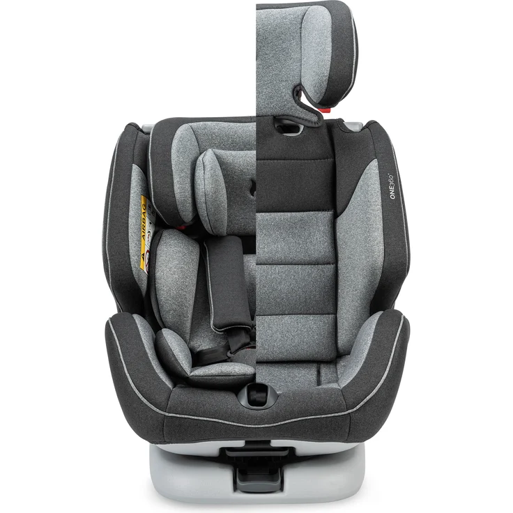 Osann 'One 360°' Autokindersitz Universe Grey 0 bis 36 kg (Gruppe 0+/1/2/3), drehbar, Isofix, mit Seitenaufprallschutz – Bild 7