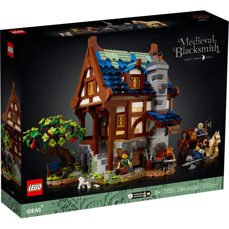 Lego Ideas 21325 'Mittelalterliche Schmiede', 2164 Teile, ab 18 Jahren – Bild 3
