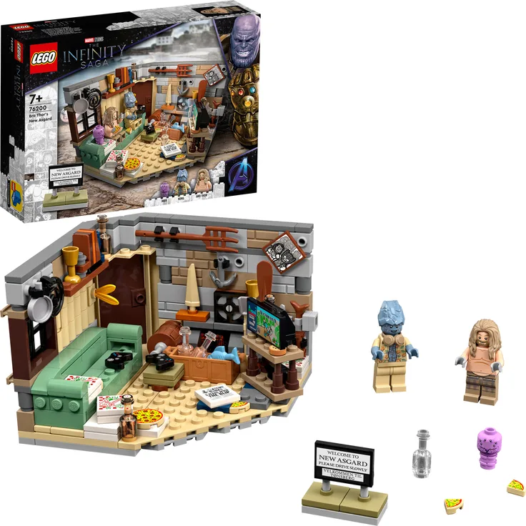 LEGO Marvel 76200 'Bro Thors neues Asgard', 265 Teile, ab 7 Jahren