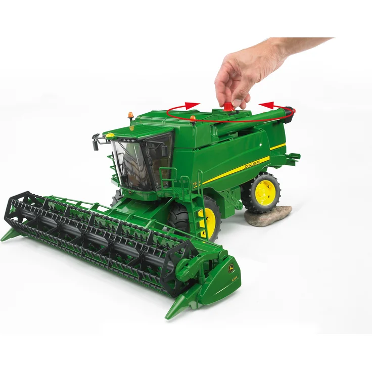 Bruder 02132 'John Deere Mähdrescher T670i', Maßstaab 1:16, grün, ab 4 Jahren – Bild 5
