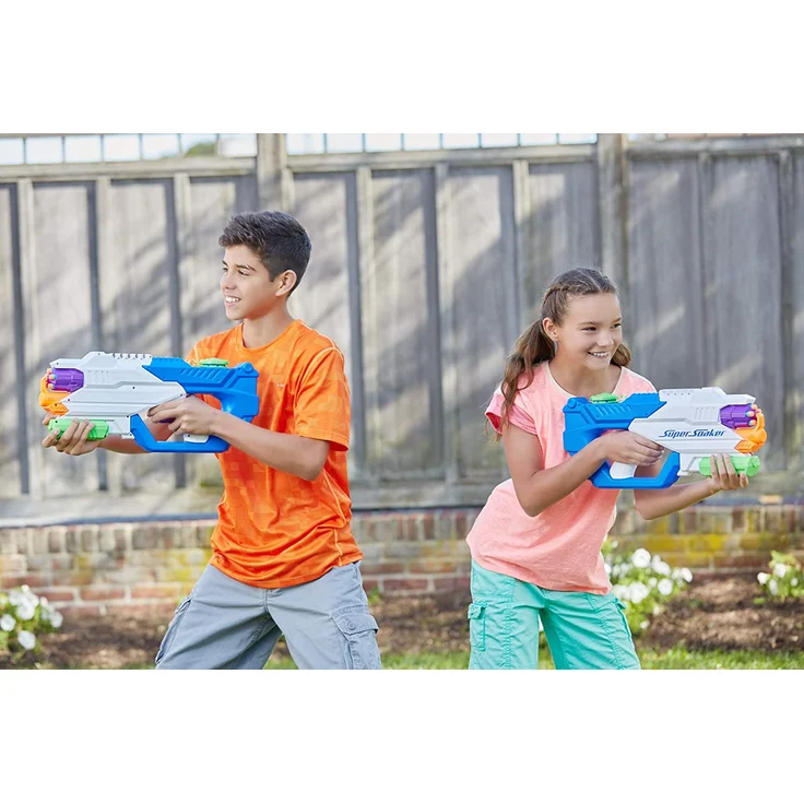 Nerf Super Soaker 'DartFire' Wasserpistole und Blaster in einem, mit 1,1 Liter Wassertank, 11 Meter Reichweite, inkl. 5 Nerf-Darts – Bild 5