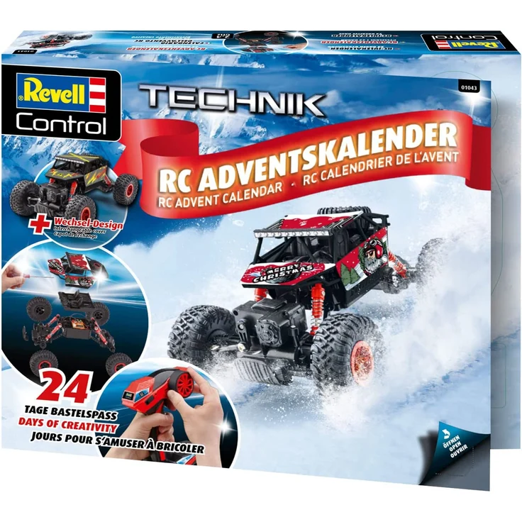 Revell 'Adventskalendar RC Crawler', 2022, ab 8 Jahren, Maßstab 1:18 – Bild 4