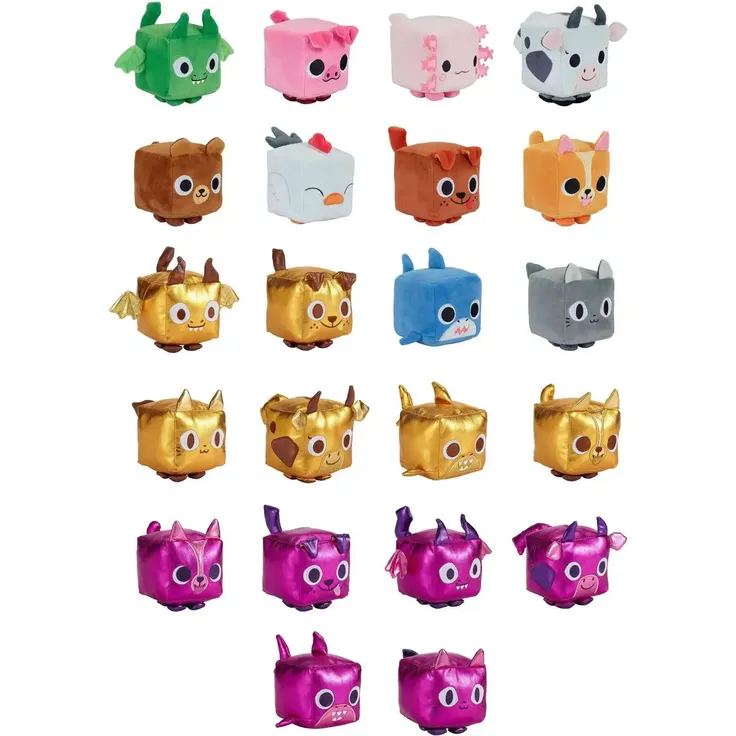 Pet Simulator Roblox Core Plush In Treasure Chest, 1x Stück, zufällige Auswahl