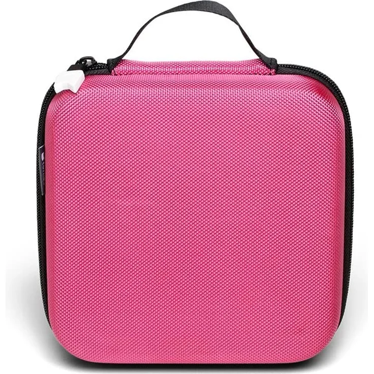 Tonies 'Tonie-Transporter' Transporttasche Pink, Box zur Aufbewahrung von bis zu 20 Tonies Hörfiguren, leicht, abwaschbar, Reißverschluss, 17,5 x 17,5 cm - Preisvergleich – Bild 2