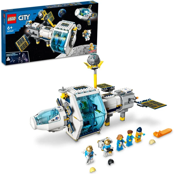 LEGO City 60349 'Mond-Raumstation', 500 Teile, ab 6 Jahren – Bild 1