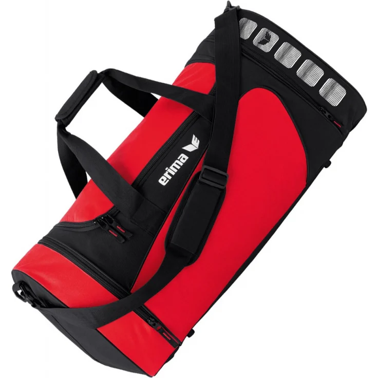 Erima 'Club 5 Sporttasche', rot/schwarz, S, 49Lx23Bx25H, 28 Liter – Bild 2