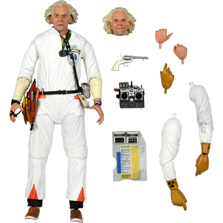 NECA Back to the Future: Ultimate Doc Brown 7 inch Action Figure – Bild 1