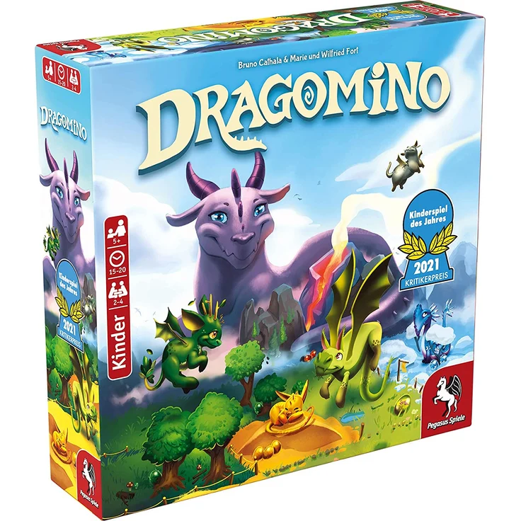 Pegasus Spiele 'Dragomino' (Kinderspiel des Jahres 2021) - Preisvergleich – Bild 5