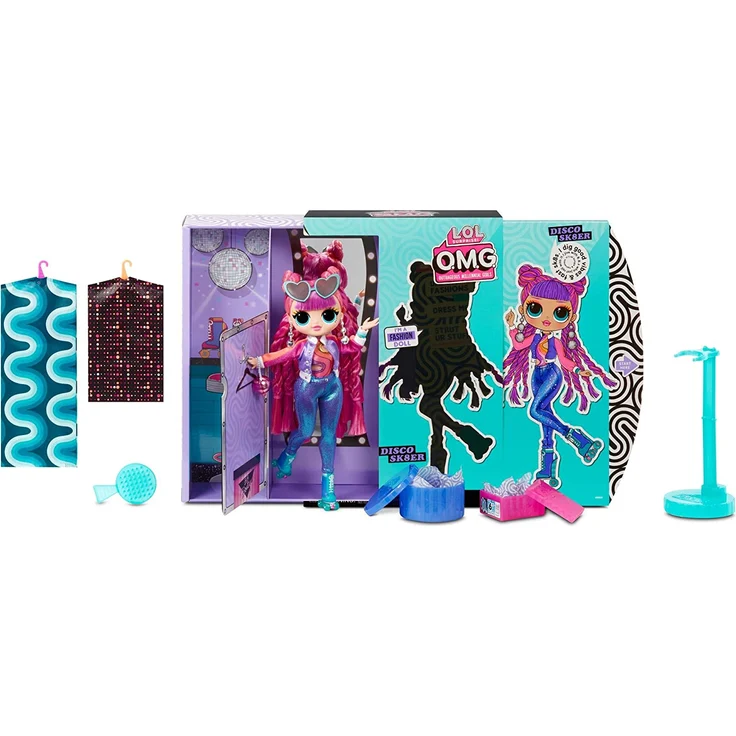 L.O.L. Surprise 'OMG Series 3 - Disco Sk8er' Modepuppe, mit 20 Überraschungen, ab 6 Jahren – Bild 7