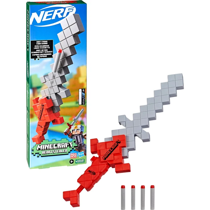 Nerf Minecraft Heartstealer Spielzeugschwert 8 Jahr(e) 99 Jahr(e) Minecraft 270 g – Bild 1