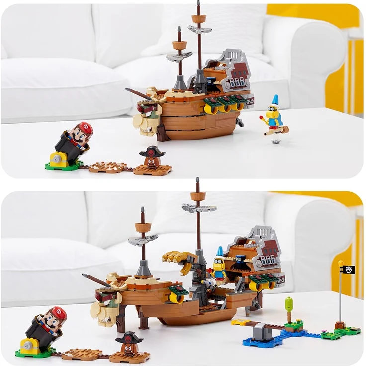 LEGO Super Mario 71391 'Bowsers Luftschiff - Erweiterungsset', 1152 Teile, ab 8 Jahren – Bild 6