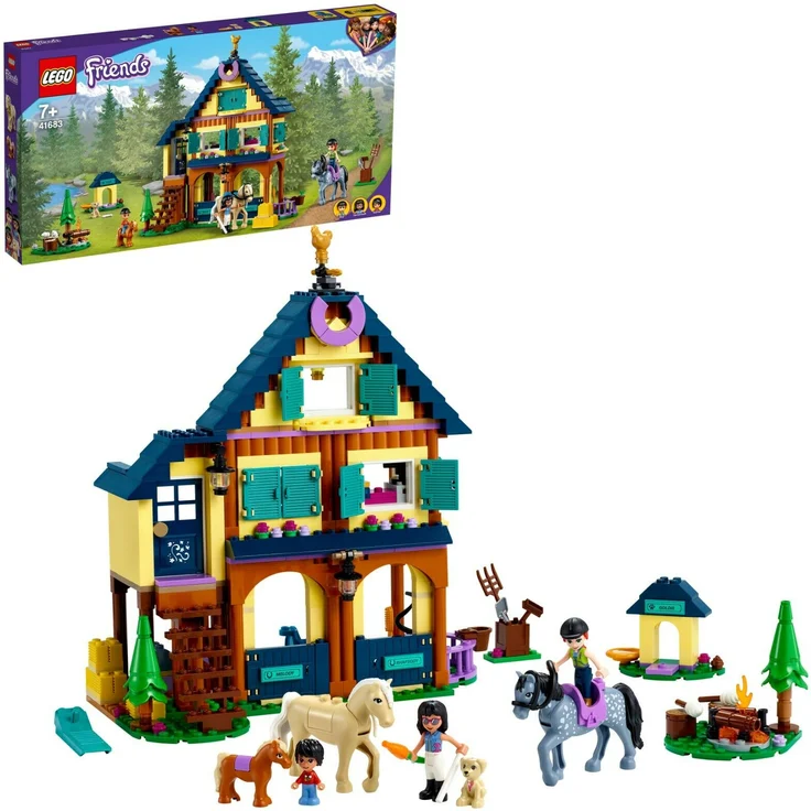LEGO Friends 41683 'Reiterhof im Wald', 511 Teile, ab 7 Jahren – Bild 1