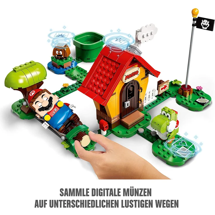 LEGO Super Mario 71367 'Marios Haus und Yoshi - Erweiterungsset', 205 Teile, ab 6 Jahren – Bild 5