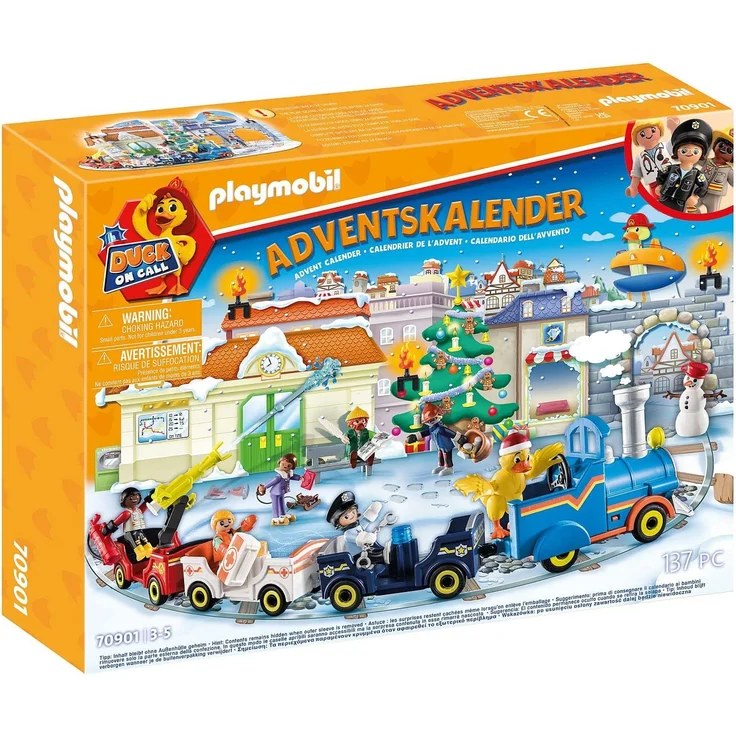 PLAYMOBIL DUCK ON CALL 70901 'Adventskalender', 137 Teile , ab 3 Jahren – Bild 1