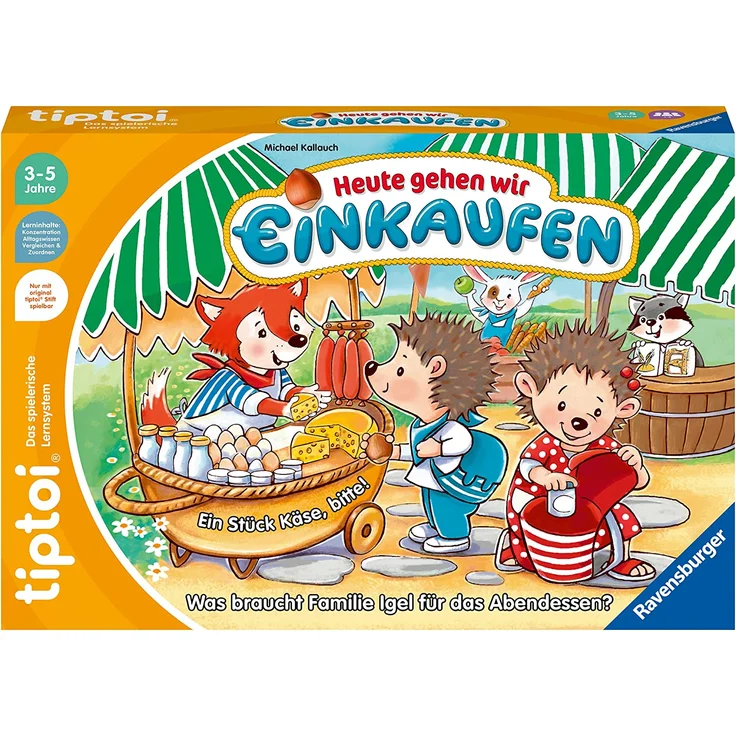 Ravensburger tiptoi Spiel 00119 'Heute gehen wir Einkaufen', Lernspiel für Kinder ab 3 Jahren – Bild 2