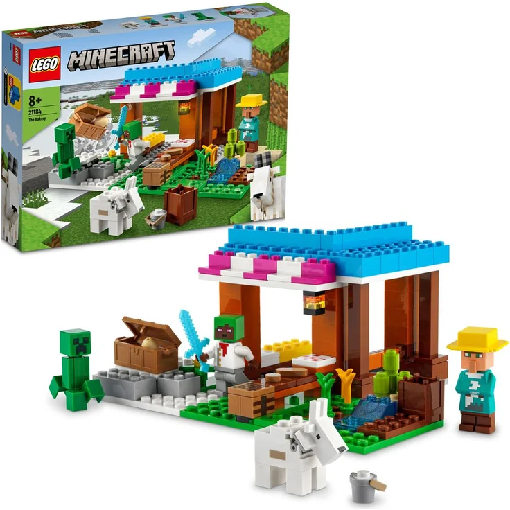 LEGO Minecraft 21184 'Die Bäckerei', 154 Teile, ab 8 Jahren – Bild 1