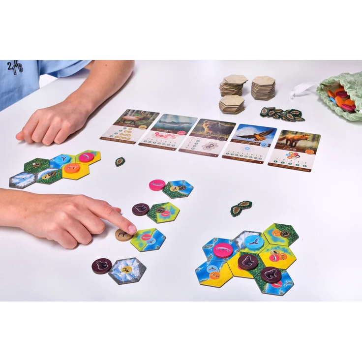 KOSMOS 'Cascadia - Im Herzen der Natur', 1-4 Spieler, ab 10 Jahren, Spiel des Jahres 2022 - Preisvergleich – Bild 6
