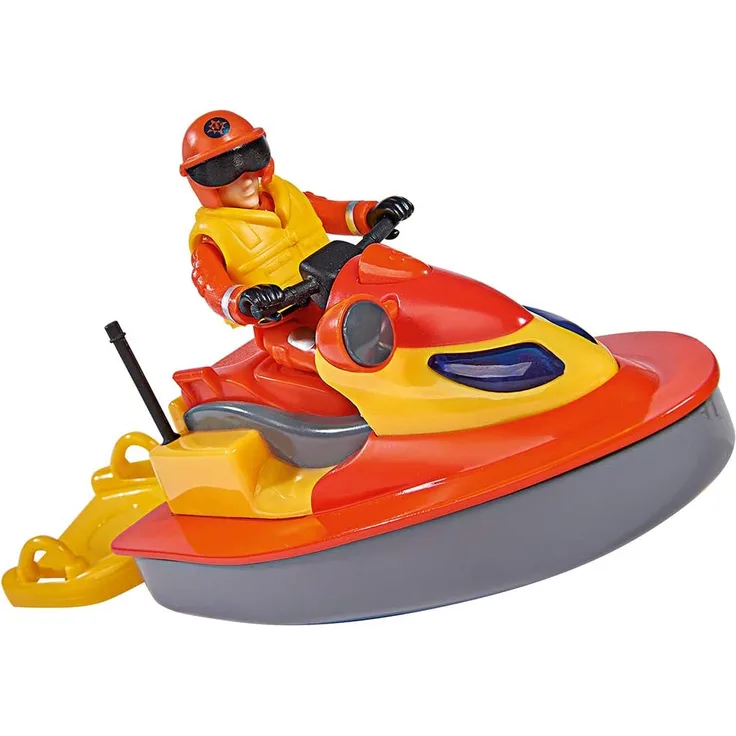 Simba Feuerwehrmann Sam Juno Jet Ski mit Figur