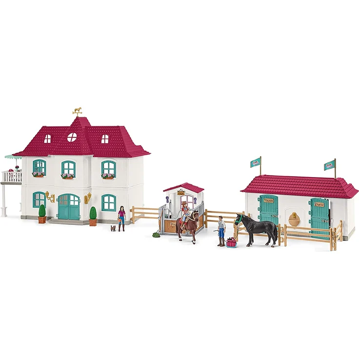 Schleich Horse Club 42551 'Lakeside Pferdehof', ab 5 Jahren, 70 Teile – Bild 4