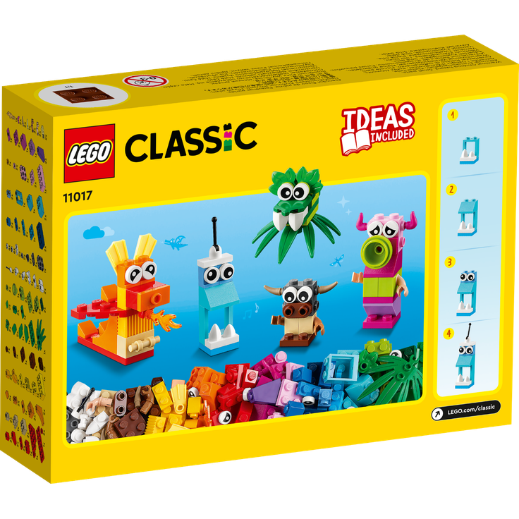 LEGO Classic 11017 'Kreative Monster', 140 Teile, ab 4 Jahren – Bild 4