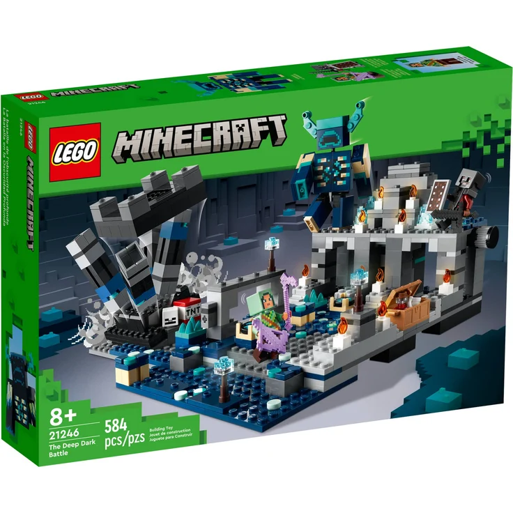 LEGO Minecraft 21246 'Das Duell in der Finsternis', 584 Teile, ab 8 Jahren – Bild 4