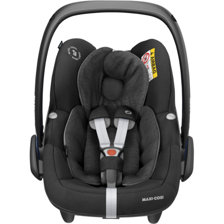 Maxi-Cosi 'Pebble Pro i-Size' Babyschale 2020 Essential Black von 45-75 cm (Gruppe 0+) bis 13 kg – Bild 3