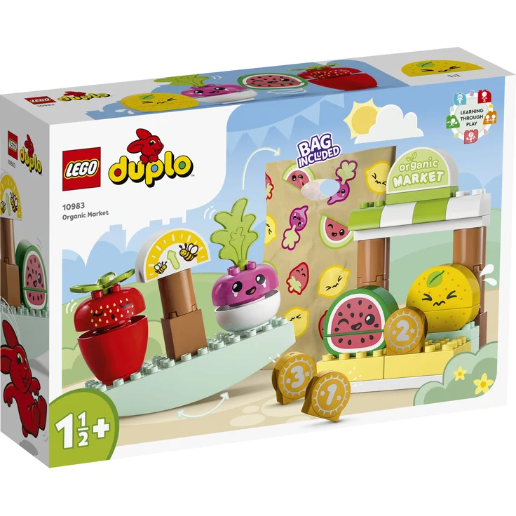 LEGO DUPLO 10983 'Biomarkt', 40 Teile, ab 1,5 Jahren – Bild 3
