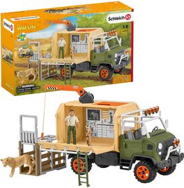 Schleich Wild Life 42475 'Großer Truck Tierrettung'