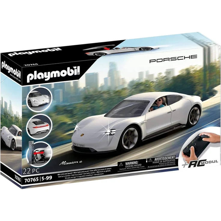 PLAYMOBIL Porsche 70765 'Porsche Mission E', 22 Teile, ab 5 Jahren – Bild 1
