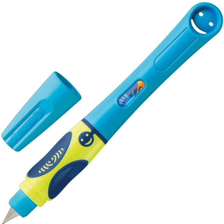 Pelikan Schulfüller Griffix Stufe4 -NeonFreshBlue RH