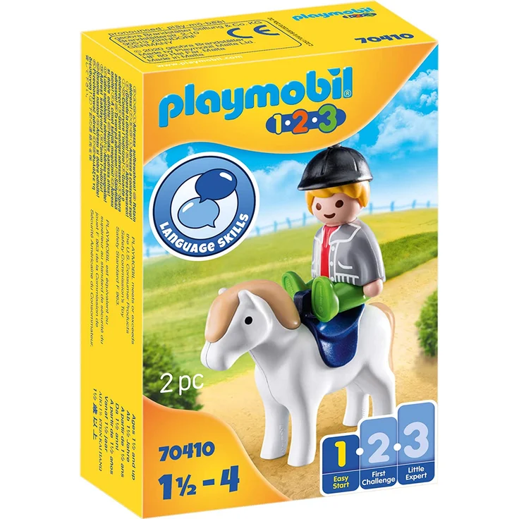 Playmobil® 70410 - 1. 2. 3 - Junge mit Pony – Bild 1