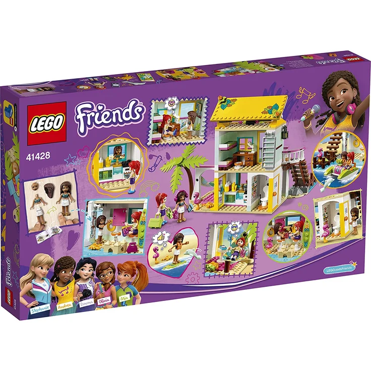 LEGO Friends 41428 'Strandhaus mit Tretboot', 444 Teile, ab 6 Jahren – Bild 5