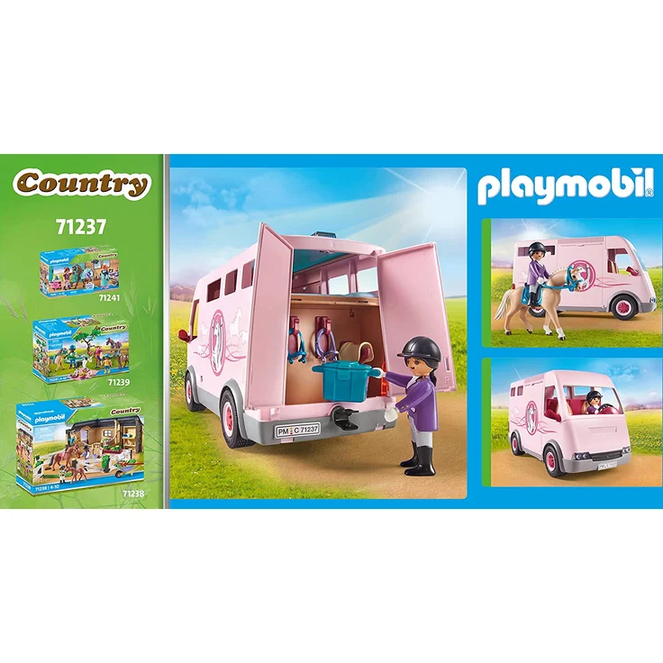 Playmobil Country 71237 'Pferdetransporter', 47 Teile, ab 4 Jahren – Bild 4
