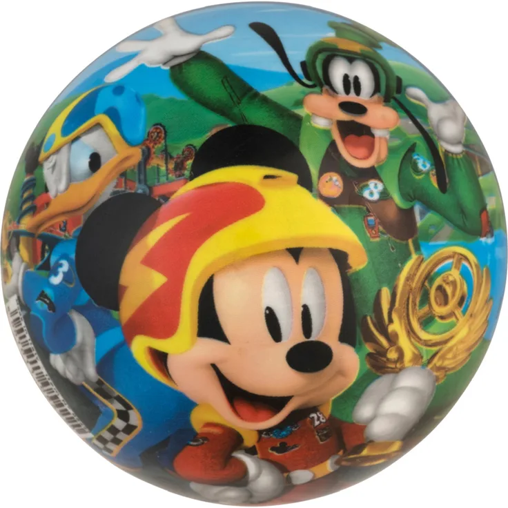 MICKY MAUS Ball aus Kunststoff # ca. 23 cm, aufgepumpt