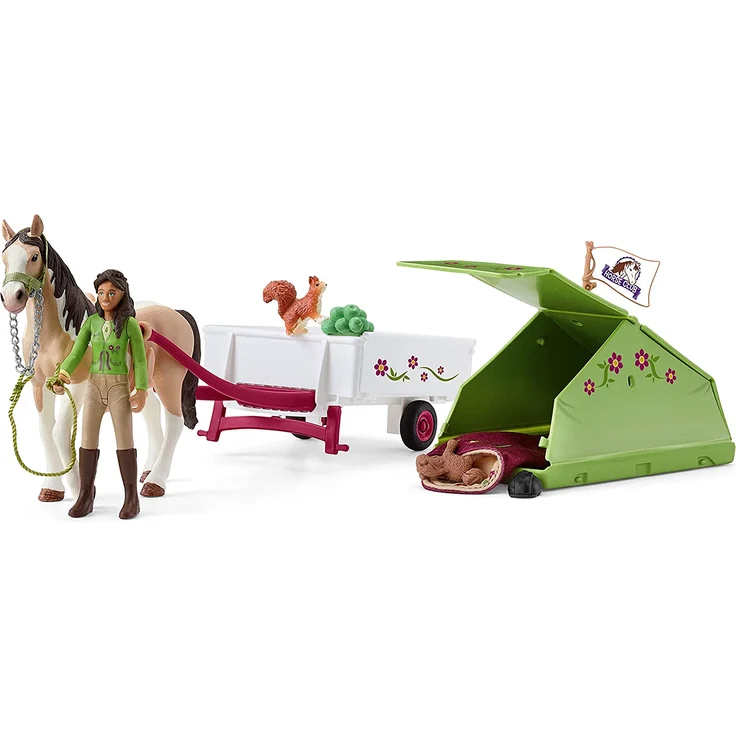Schleich Horse Club 42533 'Sarahs Campingausflug', ab 5 Jahren, 12 Teile - Preisvergleich – Bild 3