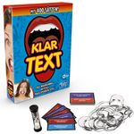 Hasbro Gaming 'Klartext' Partyspiel, ab 8 Jahren, 4+ Spieler, inkl. 8 Mundstücken und 400 Sätzen