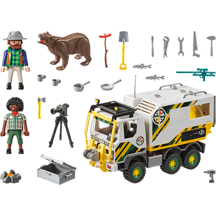 Playmobil Wild Life 70278 'Expeditionstruck', 78 Teile, ab 4 Jahren - Preisvergleich – Bild 2