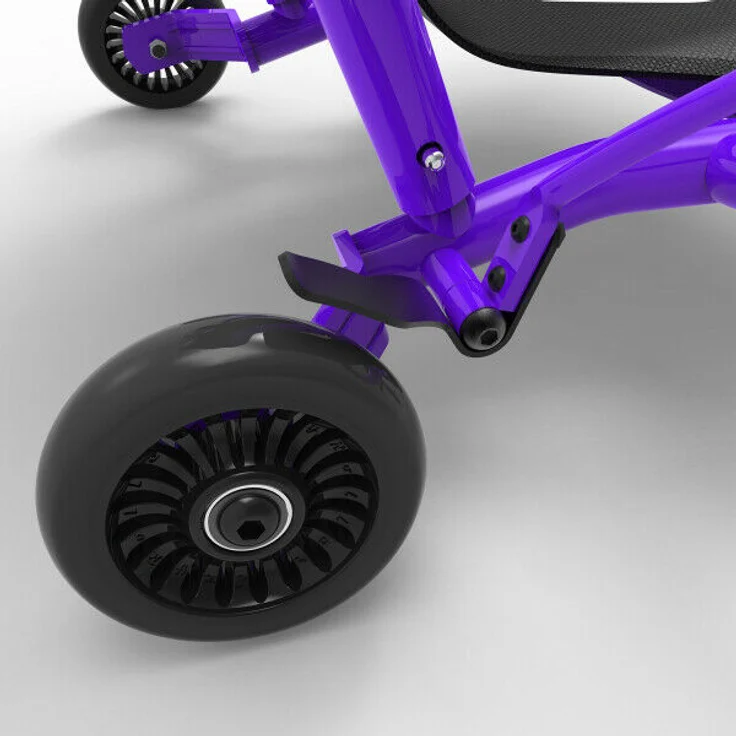 Ezy Roller 'Classic X' Drei-Rad-Wagen in lila – Bild 3