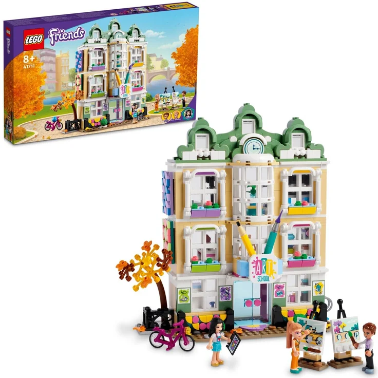 LEGO Friends 41711 'Emmas Kunstschule', 844 Teile, ab 8 Jahren – Bild 1