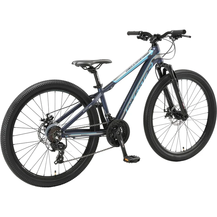 BIKESTAR Alu Mountainbike 26 Zoll | 21 Gang Hardtail Sport MTB 13 Zoll Rahmen Scheibenbremse Federgabel | Blau – Bild 3