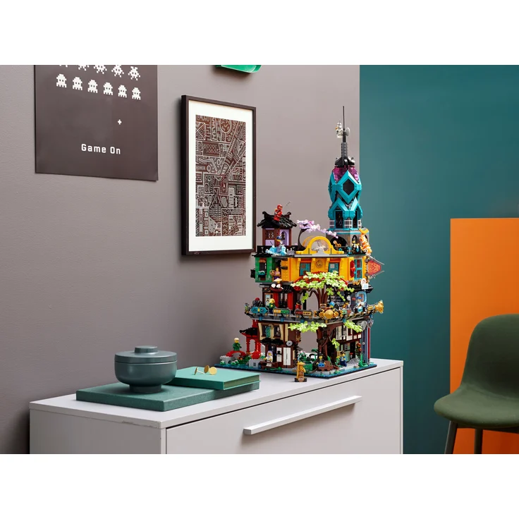 LEGO NINJAGO 71741 'Die Gärten von NINJAGO City', 5685 Teile, ab 14 Jahren – Bild 7