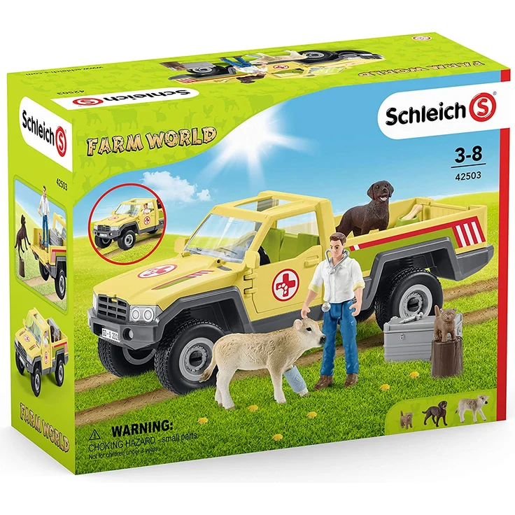 Schleich Farm World 42503 'Tierarztbesuch auf dem Bauernhof', ab 3 Jahren, 12 Teile - Preisvergleich – Bild 4