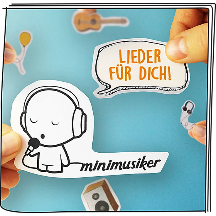 Tonies Minimusiker 'Lieder für Dich', Hörfigur mit ca. 50 Minuten Spielzeit, ab 3 Jahren, deutsch – Bild 3