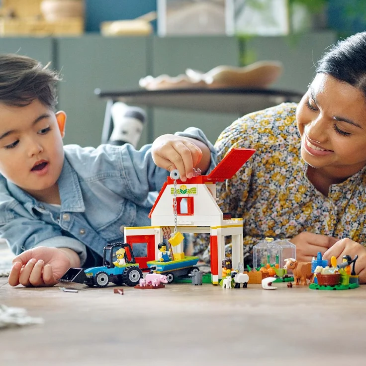 Lego City 60346 'Bauernhof mit Tieren', 230 Teile, ab 4 Jahren – Bild 4
