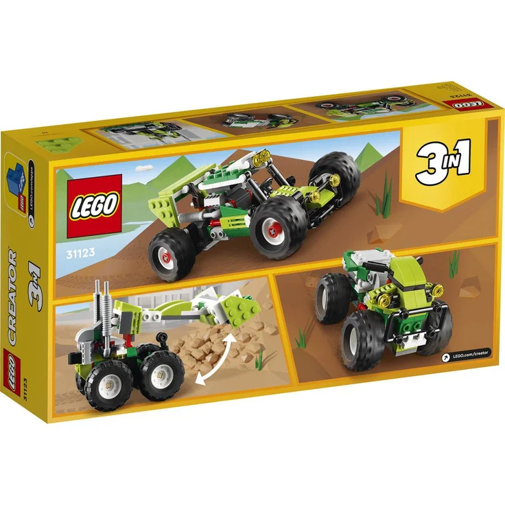LEGO Creator 3-in-1 31123 'Geländebuggy', 160 Teile, ab 7 Jahren – Bild 5